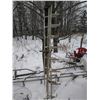Image 1 : 5 montants pour rack à métal ou autre. Environ 93po de haut.