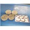 Image 1 : Rex Cut Stainless Buffing Wheel 2"1/2 x 1/2" x 1/4"