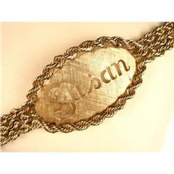 14K GOLD BRACELET SUSAN   (58156)
