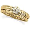 Image 1 : 14k Diamond Engagement Ring with Wedding Band! (60086)