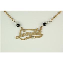14K Gold Necklace LINDA (60830)