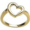 Image 1 : 14K GOLD RING w GOLD HEART (62146)