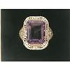 14k White Gold Amethyst Ring (43191)