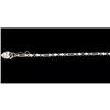 14k WHITE Gold Victorian Gate Bracelet Heart (59805)