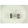 Image 2 : Antique Style FILIGREE Earrings AMETHYST (41604)