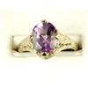 Antique WhiteGold Ring AMETHYST 2.55 CARATS! (60377)