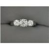 Image 1 : OUTSTANDING 3 STONE DIAMOND WEDDING BAND 1.02 CARATS! (58993)