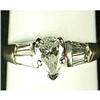 Pearshaped Diamond Engagement Ring 1.25 CARATS! (42348)