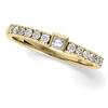 Image 1 : 14k Yellow Gold DIAMOND ENGAGEMENT RING .38 CTS! (60995)