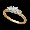 Image 1 : 14k Yellow Gold Diamond Wedding Band (58857)