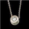 Platinum Diamond Necklace (58415)