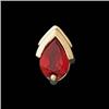 14k Yellow Gold Garnet Pendant (58818)