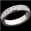 Platinum Diamond Wedding Band SIZE 8 (58872)