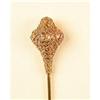 Image 1 : VICTORIAN 14k GOLD STICKPIN ETRUSCAN REVIVAL 1870 (61036)