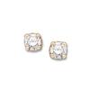 Image 1 : 14k White Gold Diamond Earrings (60134)