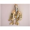 Image 1 : 14k Yellow Gold Pendant of a LIONESS (60919)