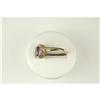 Image 2 : ANTIQUE WHITE GOLD RING AMETHYST ONE CARAT! (58228)
