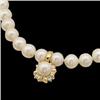 Image 1 : 14K ENHANCER FOR YOUR PEARLS W PEARL AND DIAMONDS (58400)