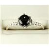 Image 1 : ANTIQUE Style RING BLACK ONYX .75 CTS! (61503)
