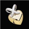 14k Gold Heartshaped Pendant (61954)