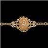 GOLD Angel Bracelet Chid Teen (61973)
