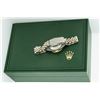 Image 2 : Rolex Ladies 2 Tone Champagne Diamond Lugs Datejust Wristwatch With Rolex Box