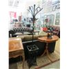 Image 1 : Metal Coat Rack with Umbrella Stand Base