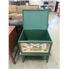 Image 2 : Golf Themed End Table with Storage Box Top