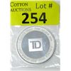 Image 1 : 1 Oz. TD Bank .999 Silver Investor Round