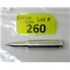 Image 1 : 2 Ounce .999 Silver 50-Caliber Replica Bullet