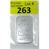Image 1 : 1 Oz. Asahi Refining .999 Silver Bar