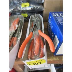 5 New Long Handled Angle Needle Nose Pliers