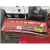 Image 1 : 3 New SAE 6 Pc. Off-Set Box Wrench Set