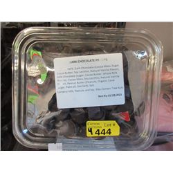 4 Containers of Dark Chocolate Peanut Butter Cups