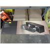Image 1 : 4 New Black Stacked Wall Shelves - Angled Design