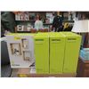 Image 1 : 4 New Nesting Wall Shelf Sets - Pale Wood Finish