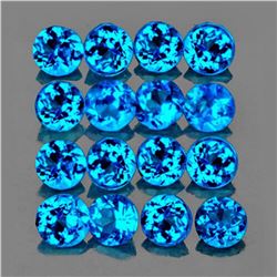 Natural AAA Brazil Paraiba Blue Apatite 16 Pcs