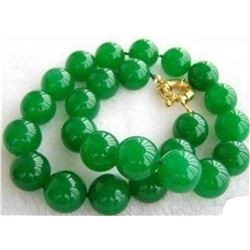 Green jade Quartz Necklace