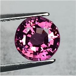 Natural Raspberry Burma Pink Spinel 7.00 MM - Untreated