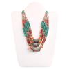 Image 1 : Tibet Natural Stone Tribal Queen Royal Necklace