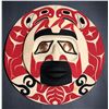 Image 1 : West Coast Native Moon Mask with Eagle Spirit