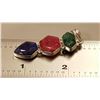 Image 5 : Awesome 8.50 cttw Ruby,Emearald & Sapphire Pendant.