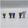 Image 1 : Amazing Natural 467 Cttw 7 Piece Healing Angel Set