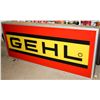 Image 1 : VINTAGE GEHL DEALERSHIP LIGHT UP SIGN- DIMENSIONS