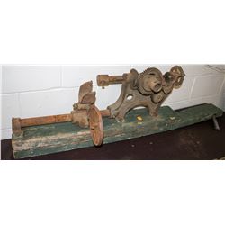 ANTIQUE FORGE DRILL PRESS TOOL