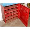 Image 2 : CHRYCO "ALL MAKE" VINTAGE RED PARTS/ TOOL CABINET