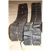 Image 1 : NEW SET OF HEAVY DUTY MINI EXCAVATOR RUBBER TRACKS;