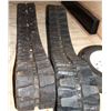 Image 2 : NEW SET OF HEAVY DUTY MINI EXCAVATOR RUBBER TRACKS;