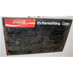 COLLECTIBLE COCA COLA "IT'S THE REAL THING. COKE."