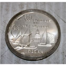 1976 $5 MONTREAL OLYMPIC FINE SILVER COIN
